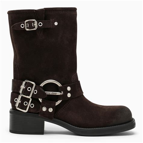 bottes motardes miu miu|The Big Moto Boot Try.